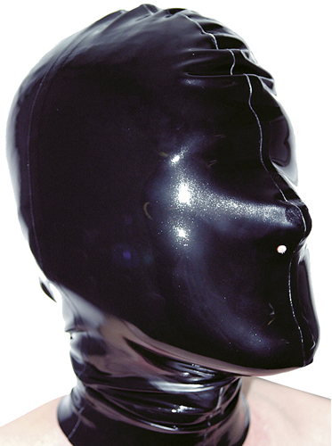 Latex Rubber Hood with Nose Holes
