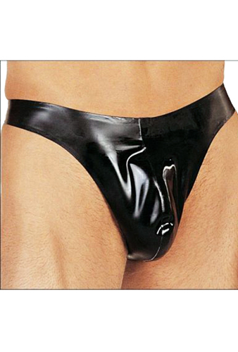 Latex Rubber Pouch Thong