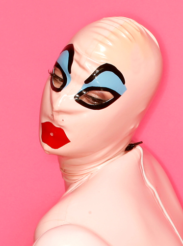 Latex Rubber Dolly Hood